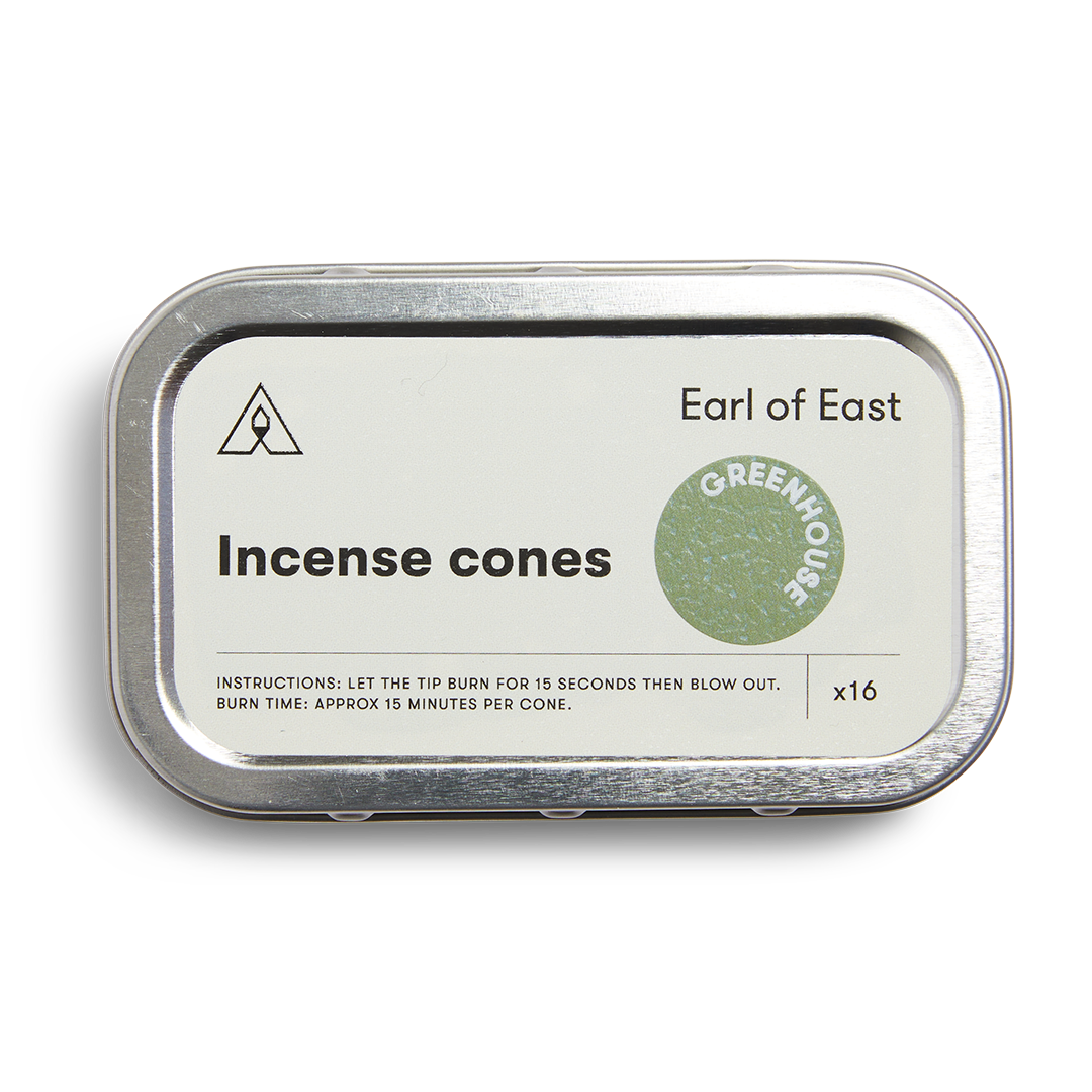 Incense Cones - Green house -